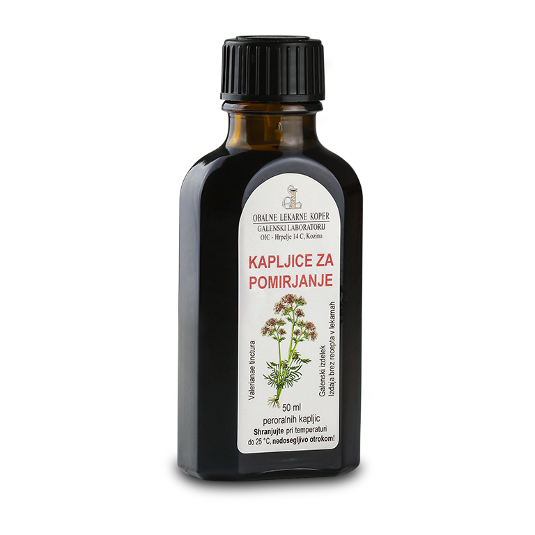 Kapljice za pomirjanje 50 ml
