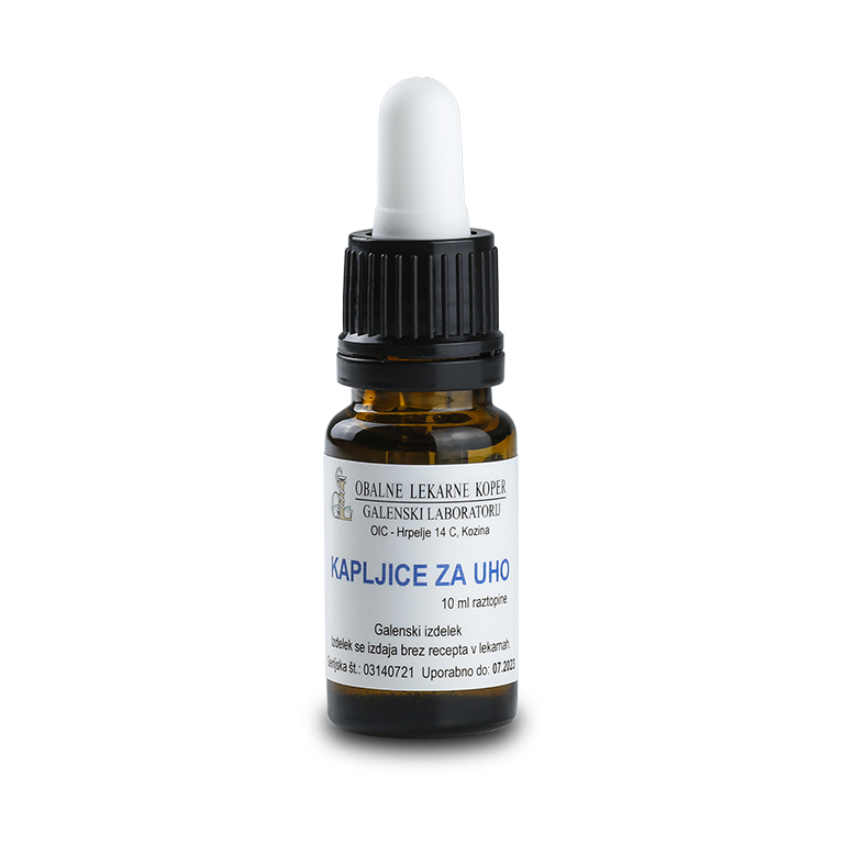 Kapljice za uho 10 ml