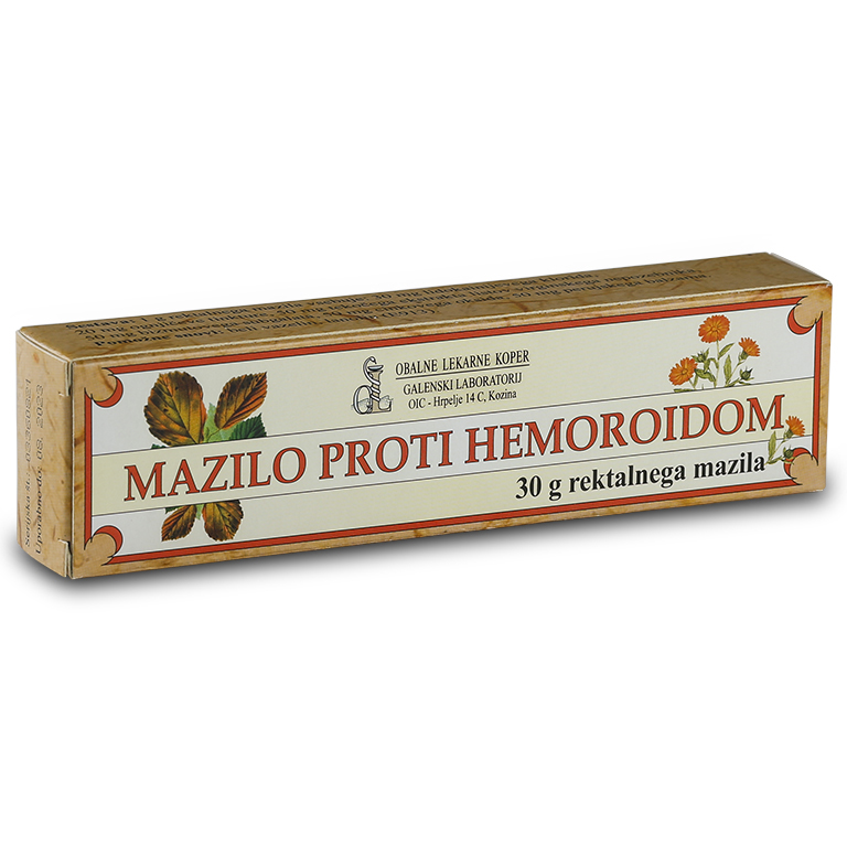 Mazilo proti hemoroidom 30 g