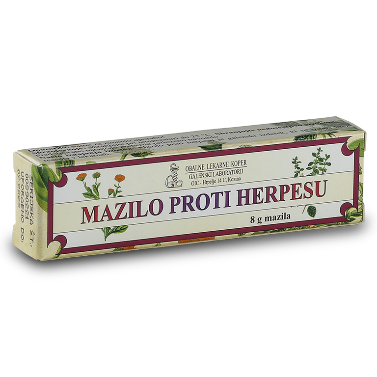 Mazilo proti herpesu 8 g