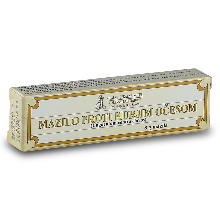 Mazilo proti kurjim očesom 7 g