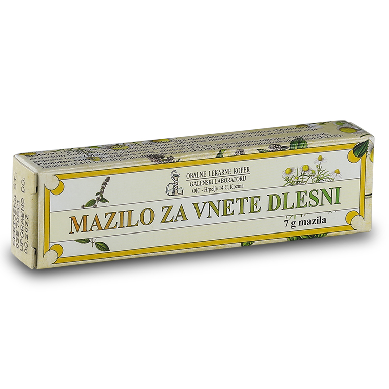 Mazilo za vnete dlesni 7 g